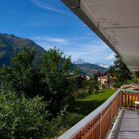 Apartamento Haus Waldheim Grächen Exterior foto