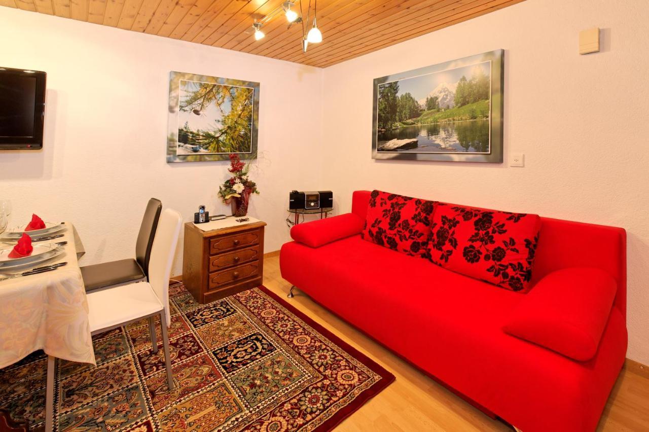 Apartamento Haus Waldheim Grächen Habitación foto