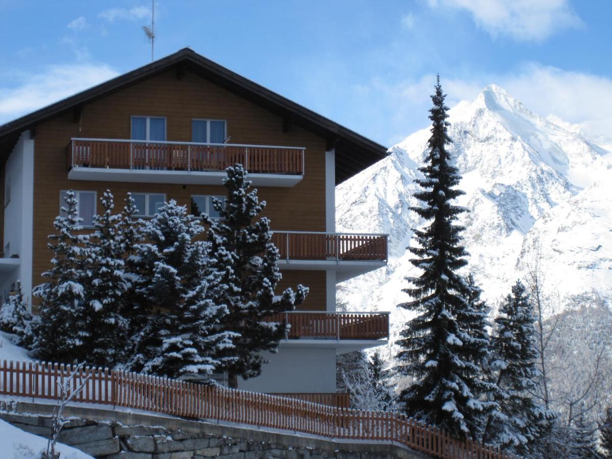 Apartamento Haus Waldheim Grächen Exterior foto