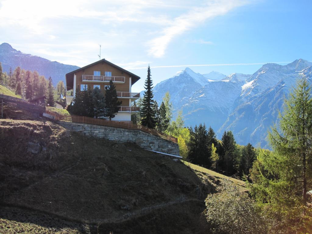 Apartamento Haus Waldheim Grächen Exterior foto