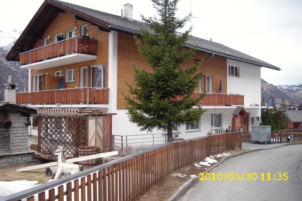 Apartamento Haus Waldheim Grächen Exterior foto